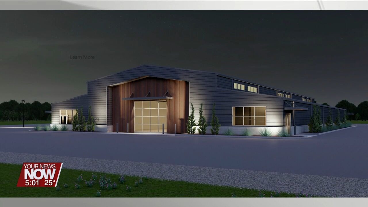 Construction of the Event Center at the Putnam County Fairgrounds is on track